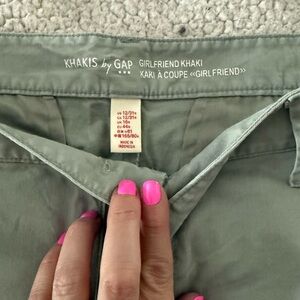 Gap Khaki Girlfriend Pants
